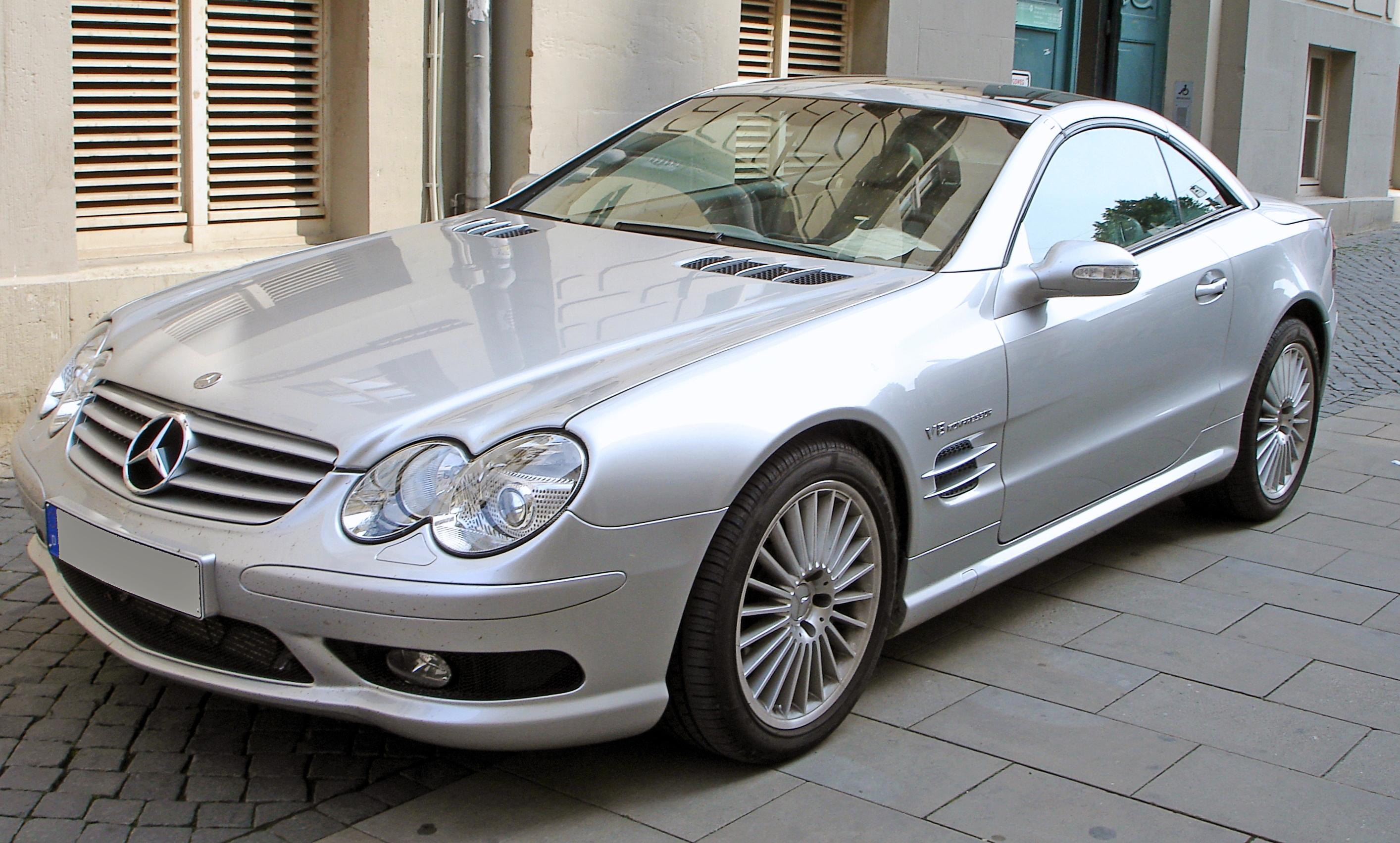 Mercedes SL 55 AMG front