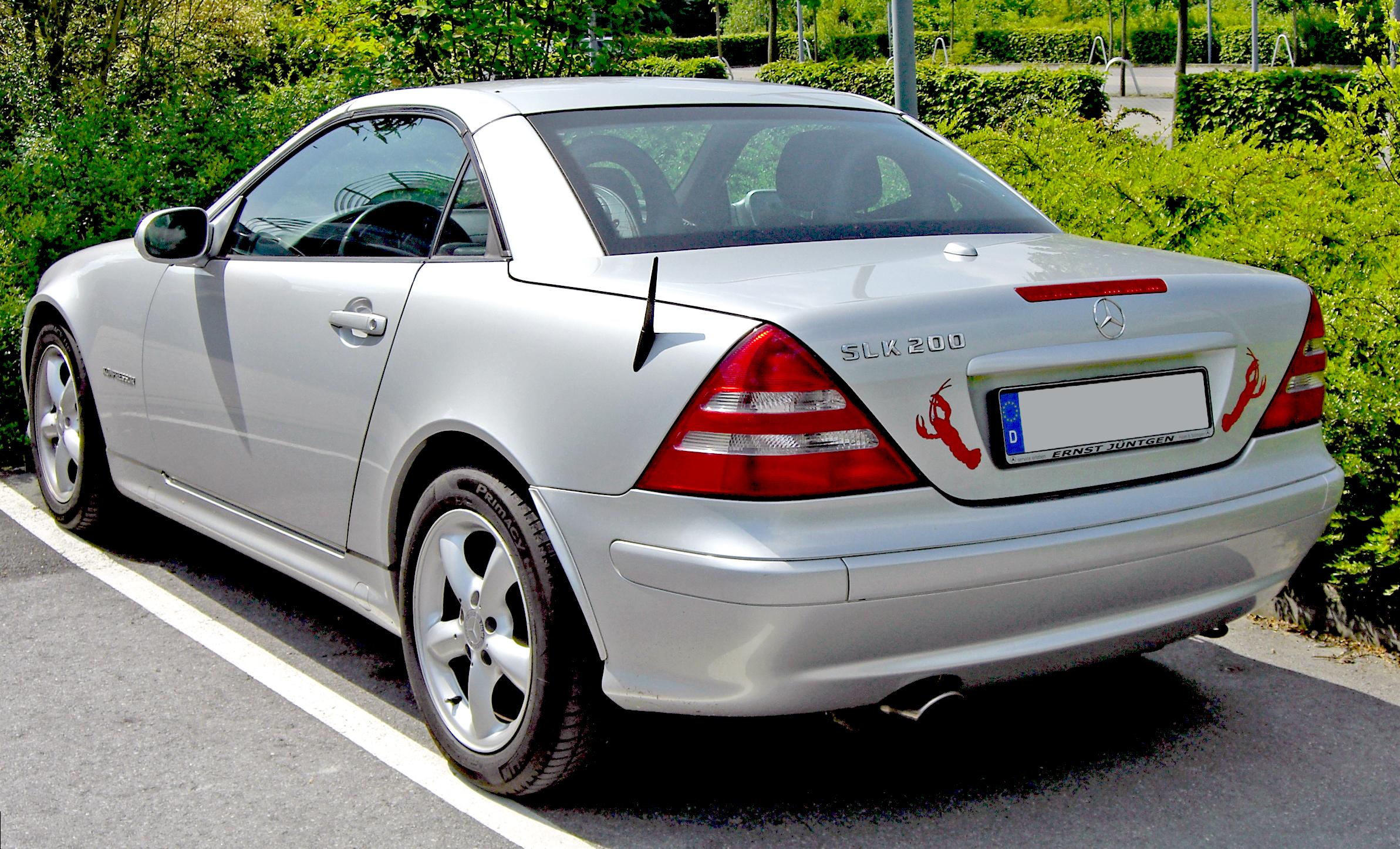 Mercedes SLK 200 K 20090510 rear