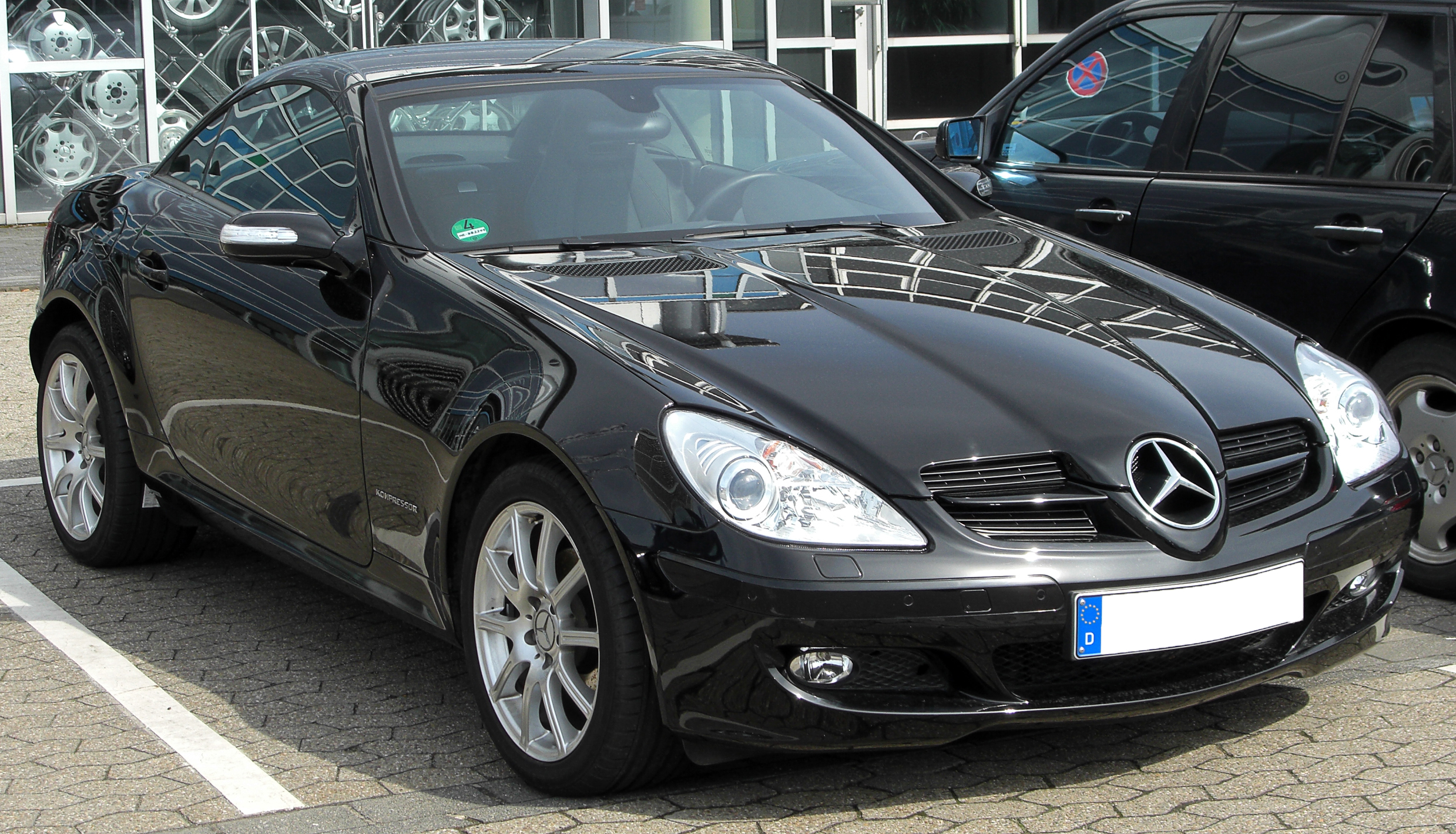Mercedes SLK 200 Kompressor (R171) front 20100402