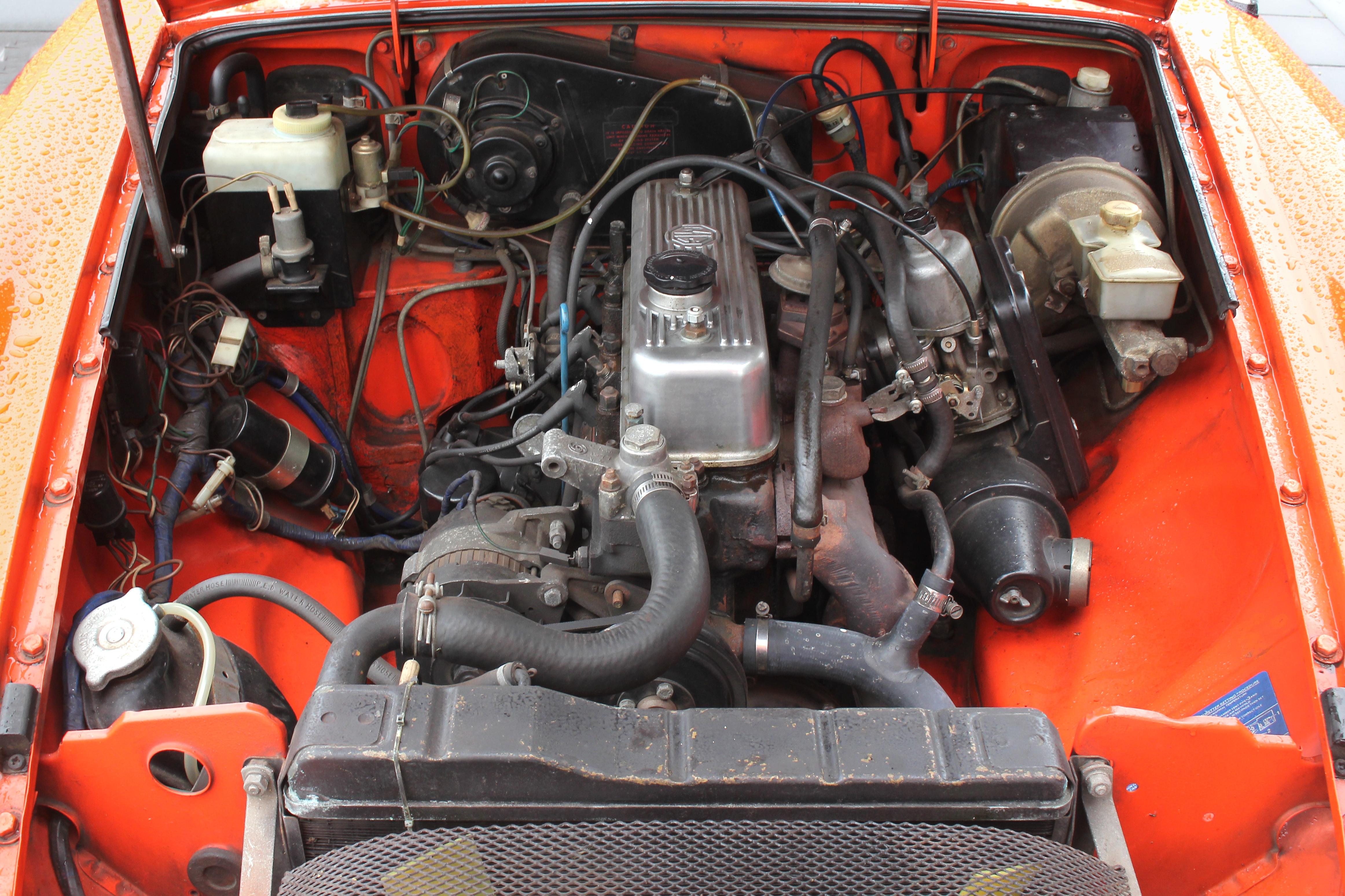 MG B, Bj. 1979, Motor (2017-07-01 Sp)