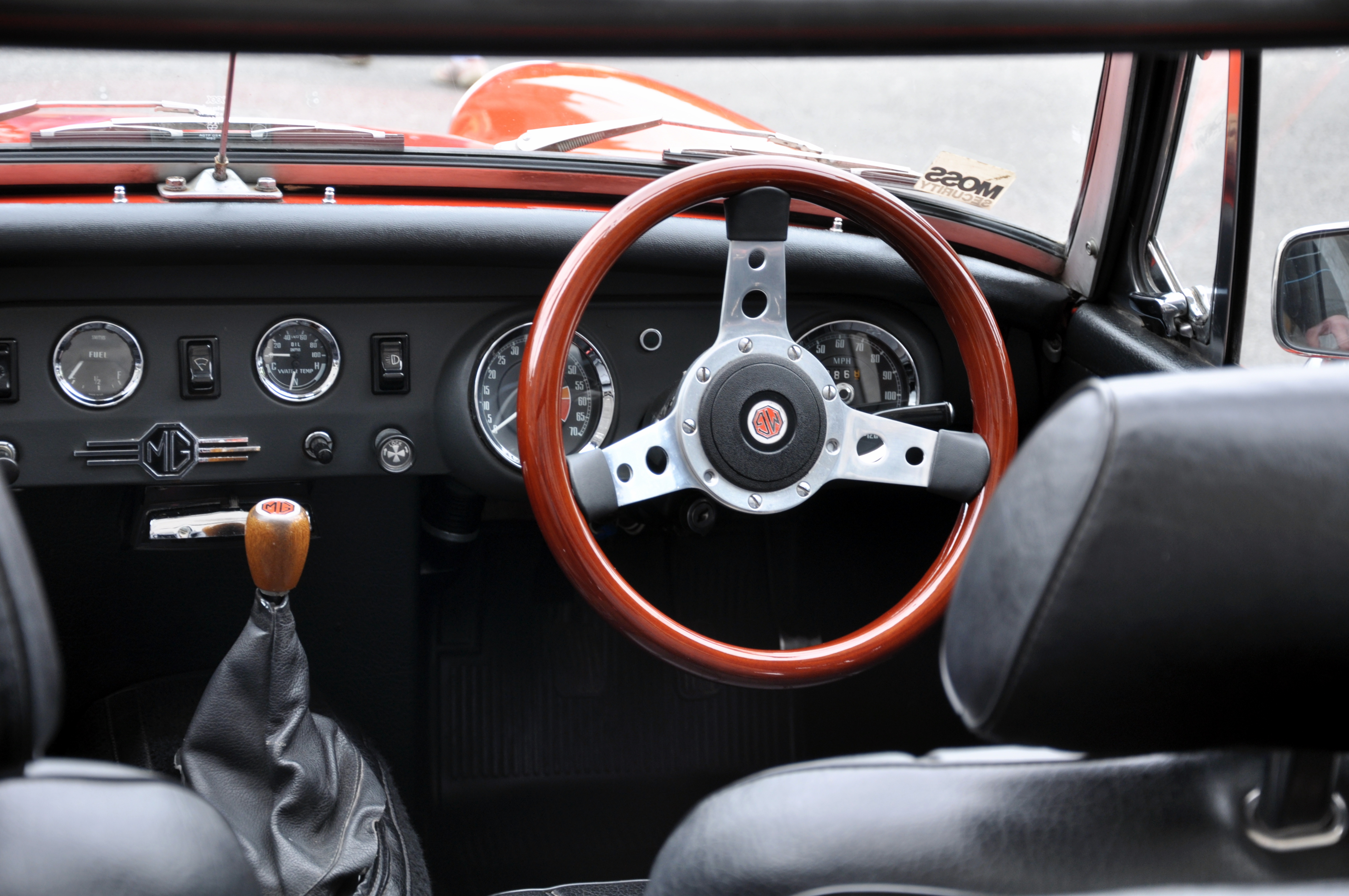 MG Midget Interior