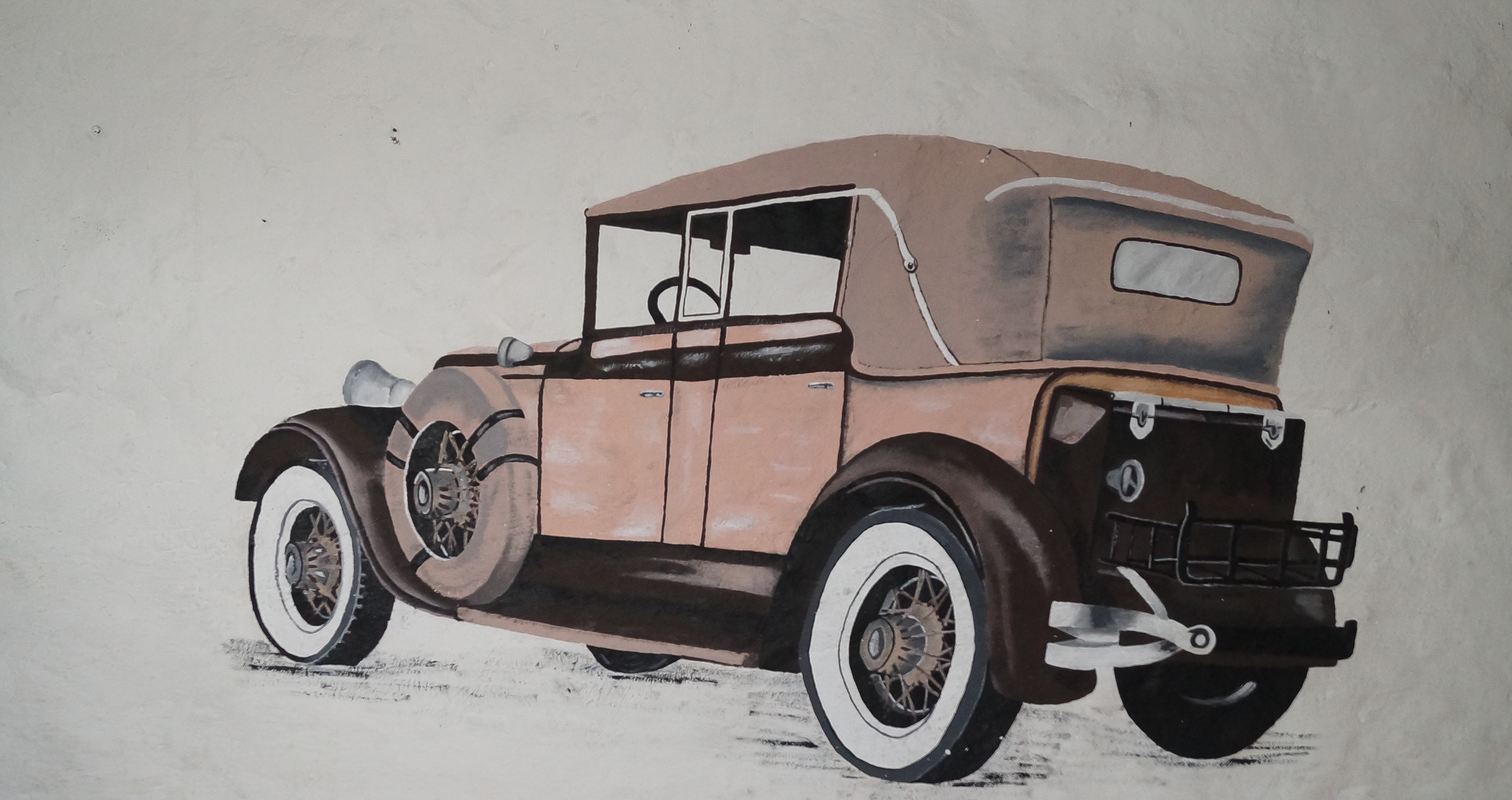 Mural automovil Lincoln