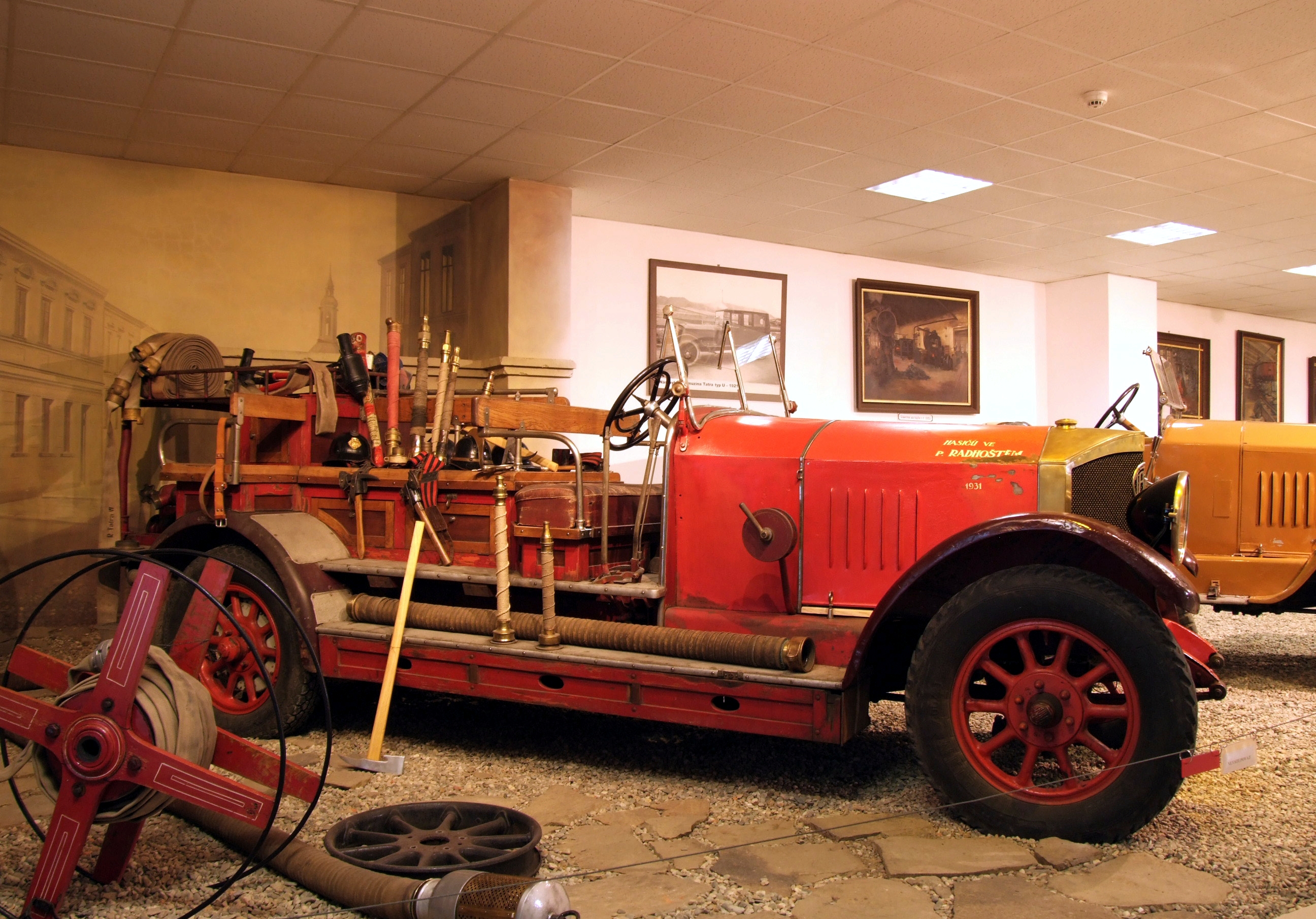 Nesselsdorf T - firefighting car
