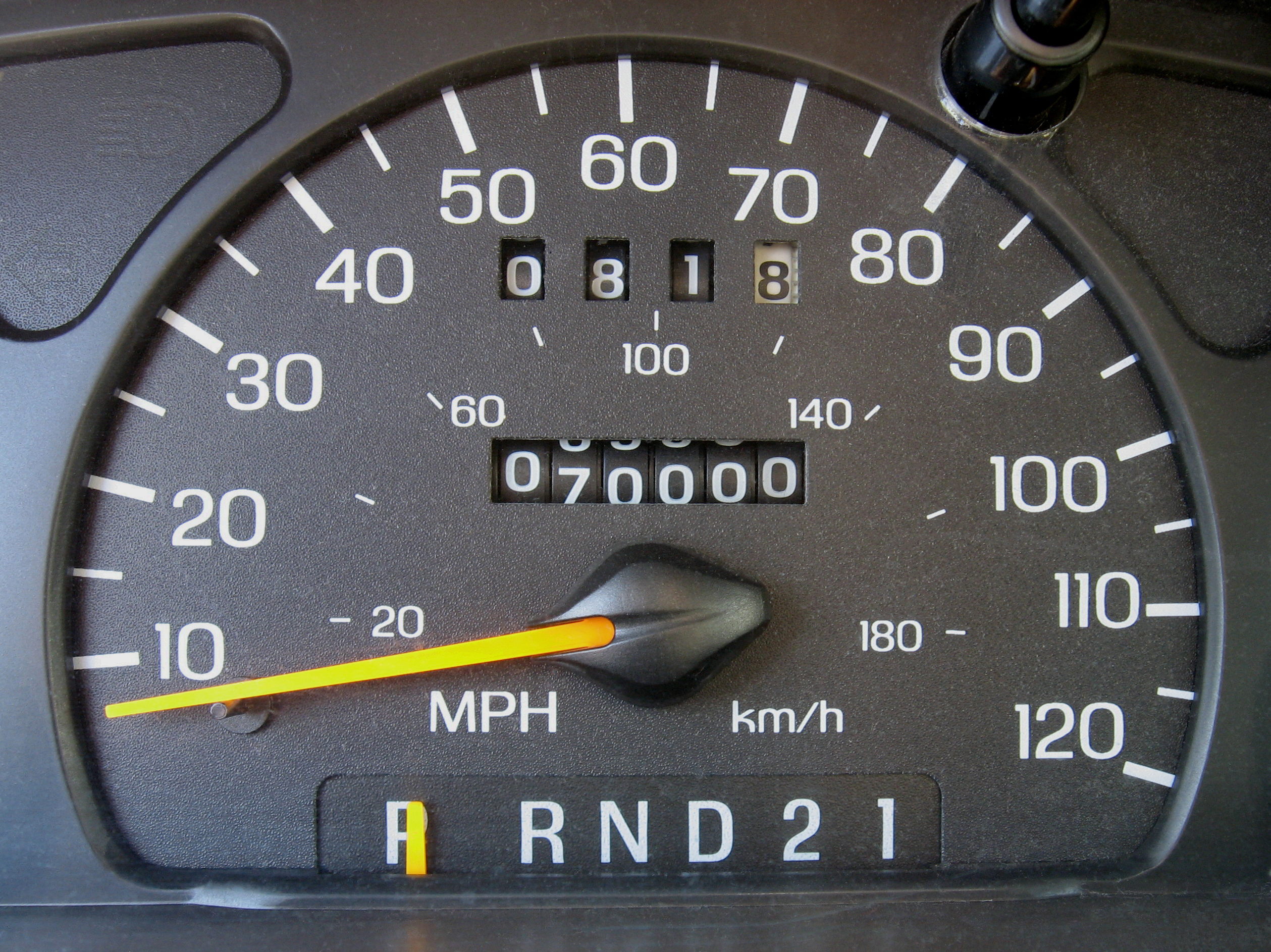 Odometer 70000