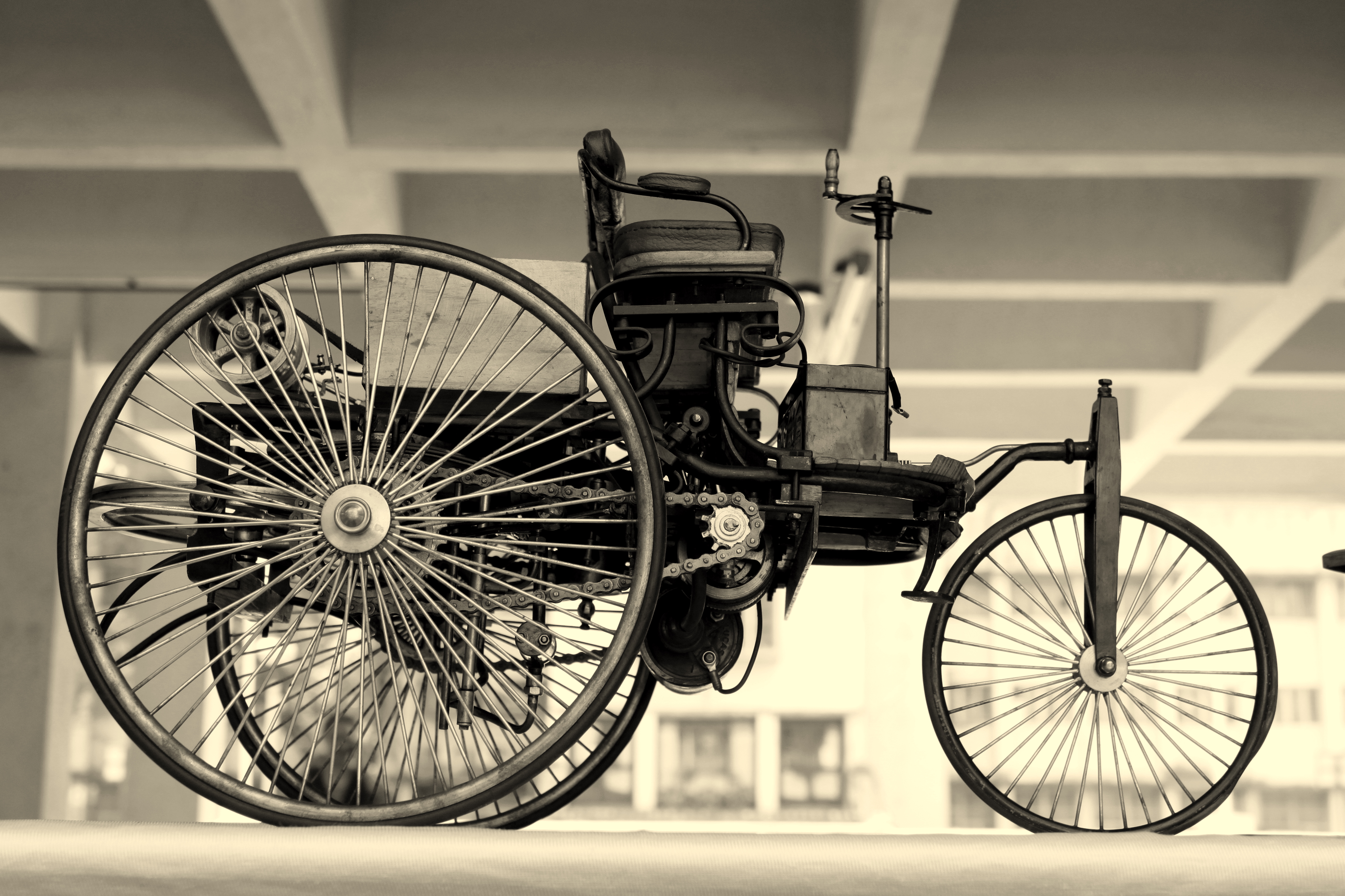 One of the first cars