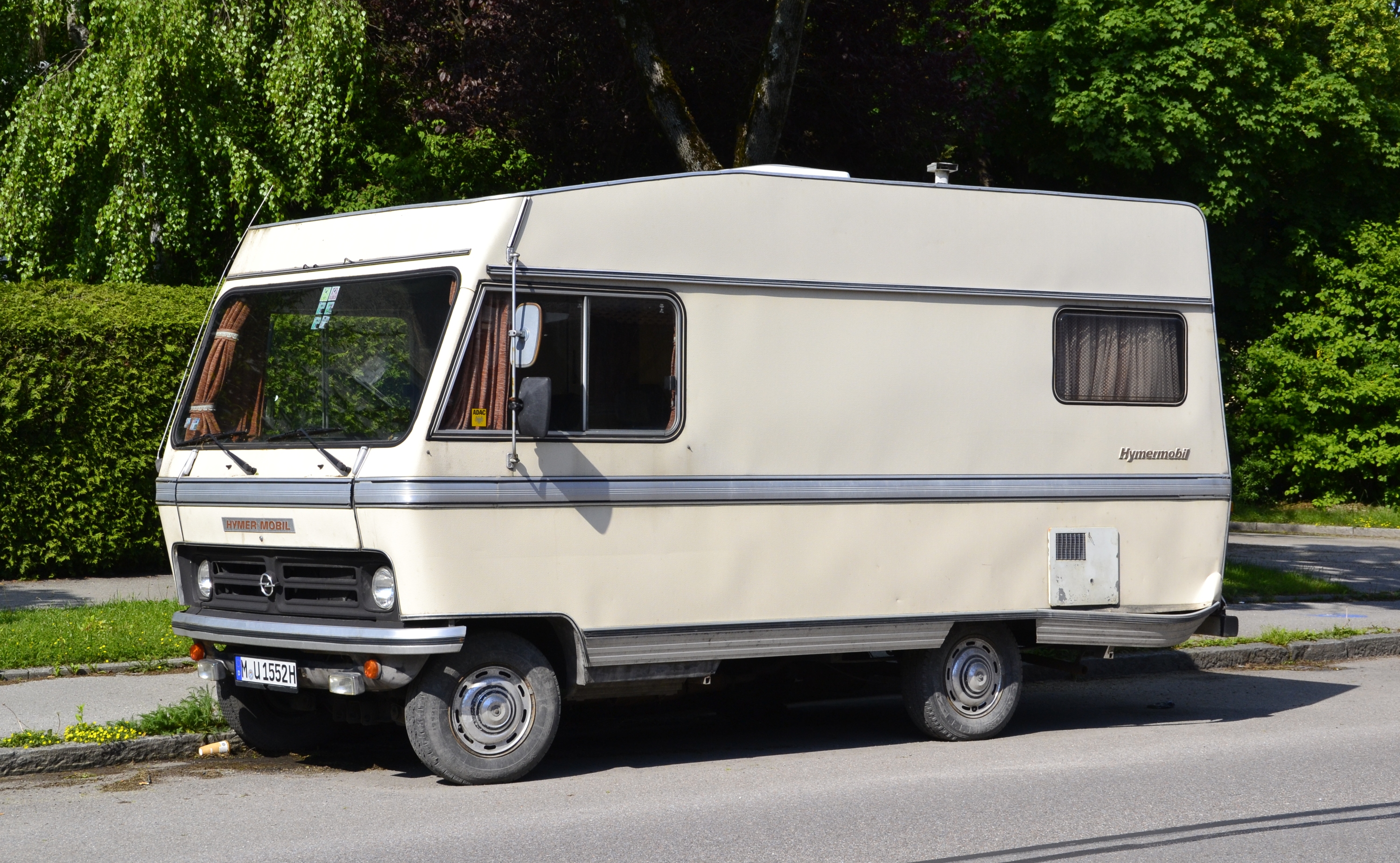 Opel-based Hymer Mobil