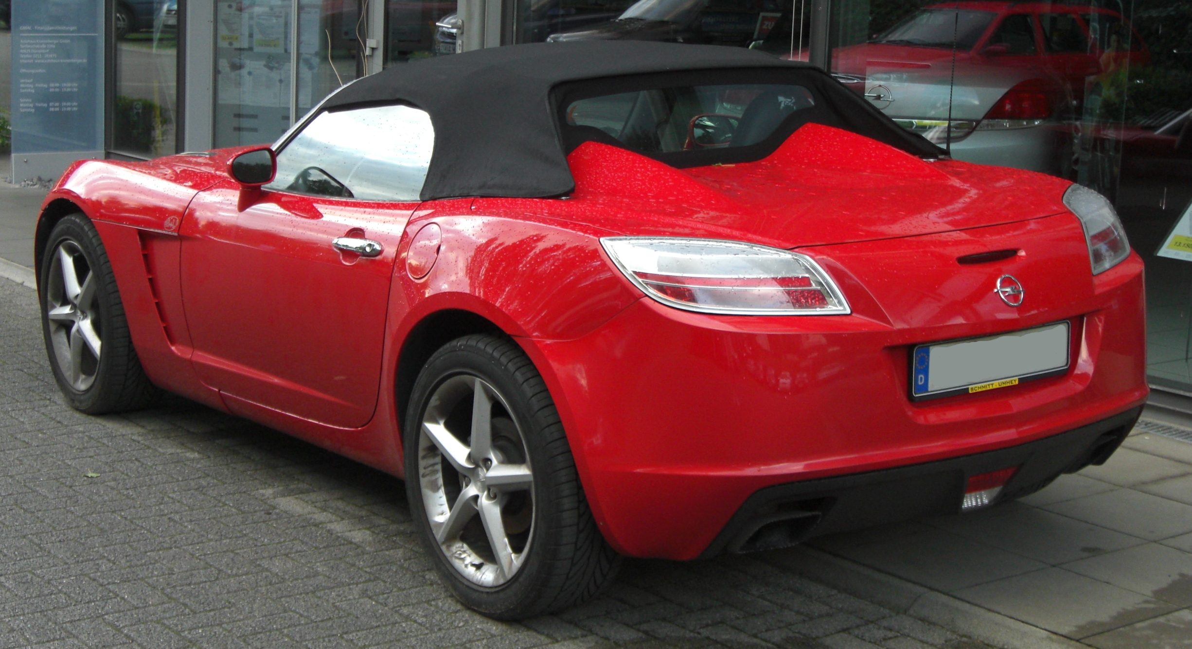 Opel GT rear