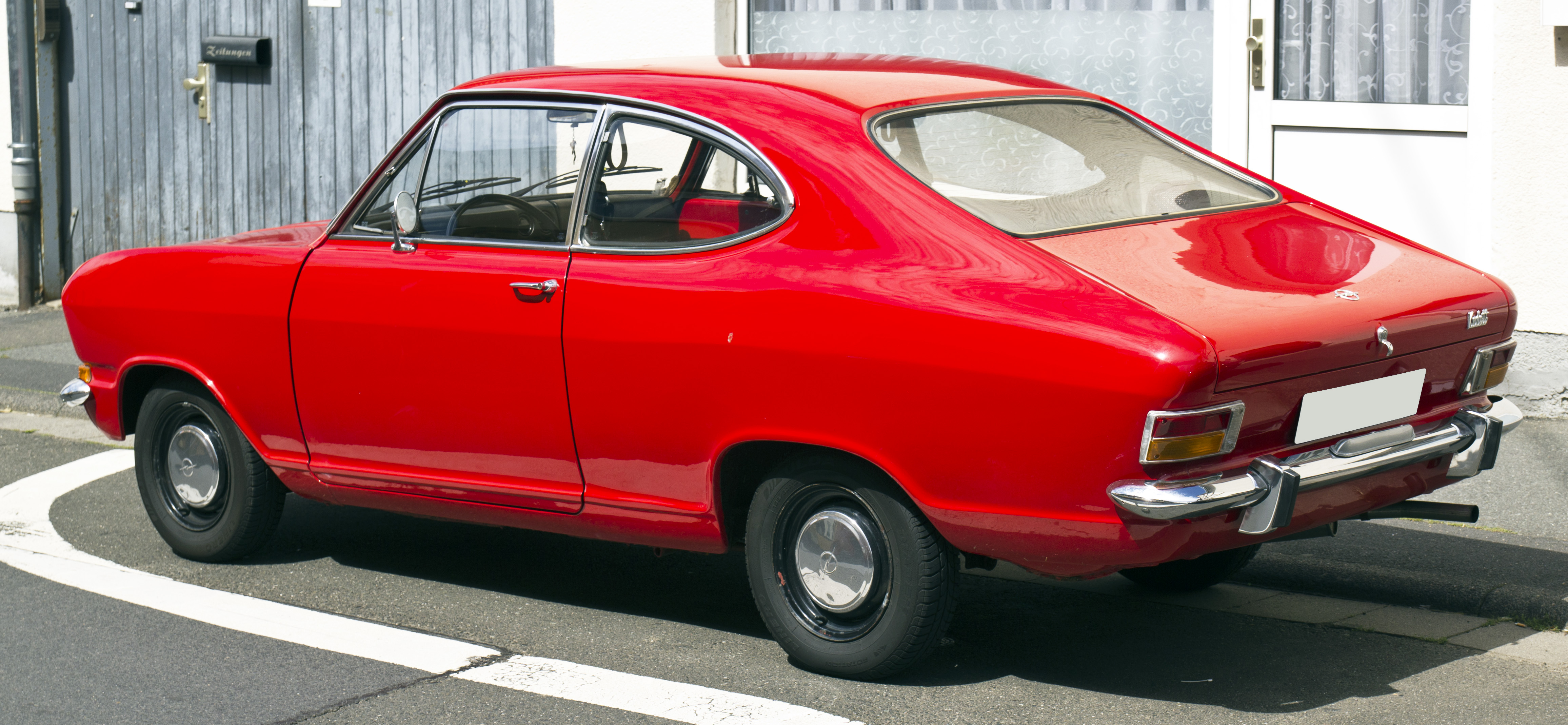 Opel Kadett B Coupé F rear 20110811