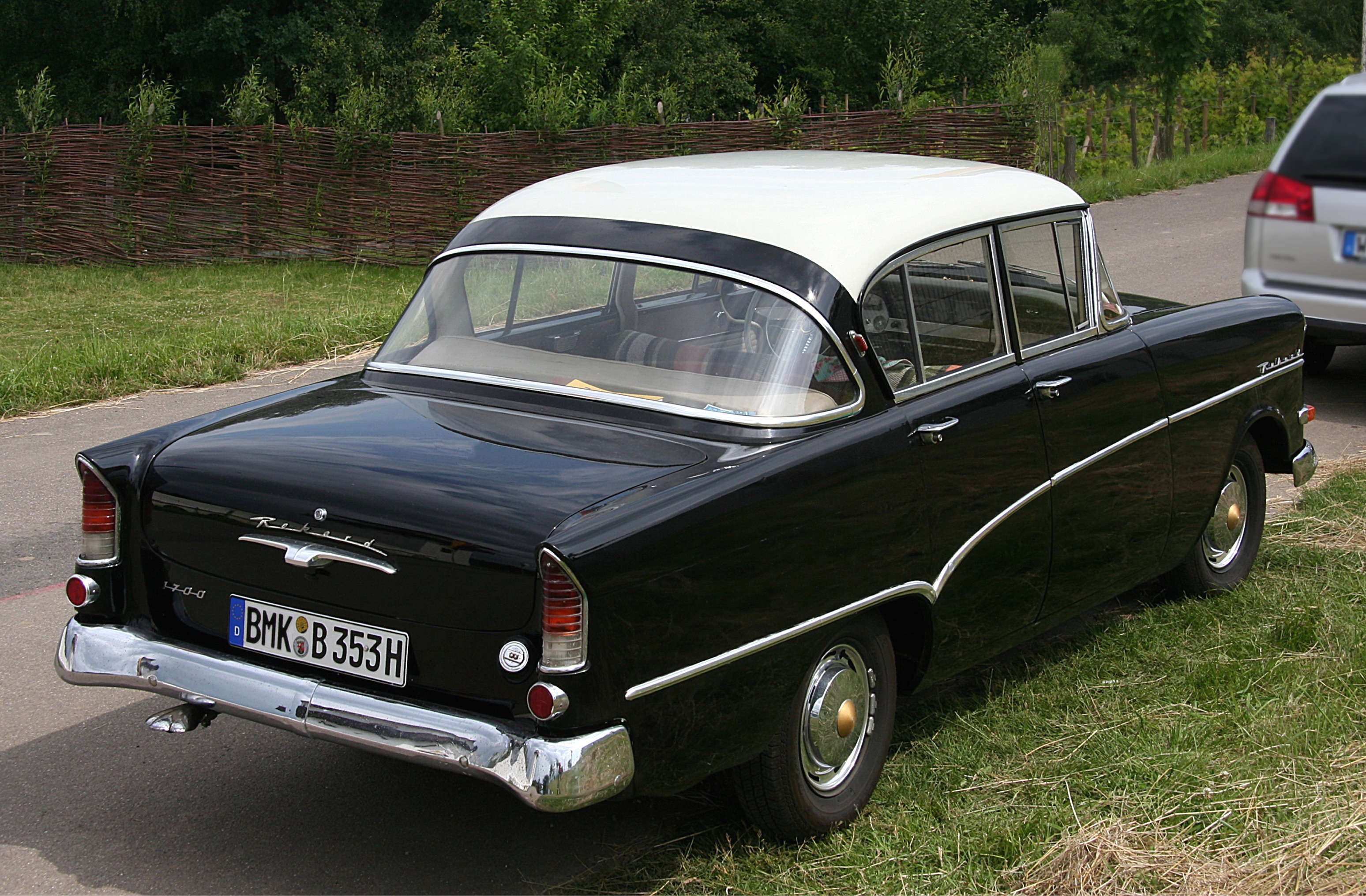 Opel Rekord 1700 P1 Heck (2008-06-14) ret