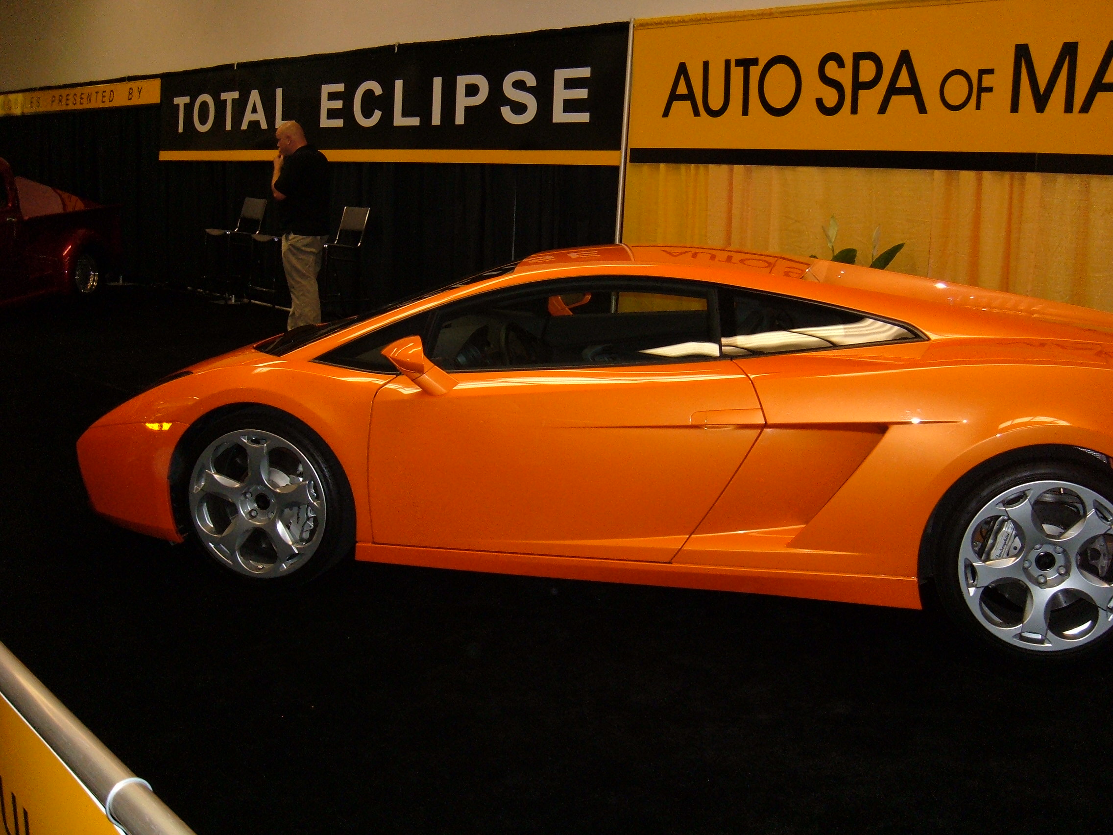 Orange Lamborghini Gallardo