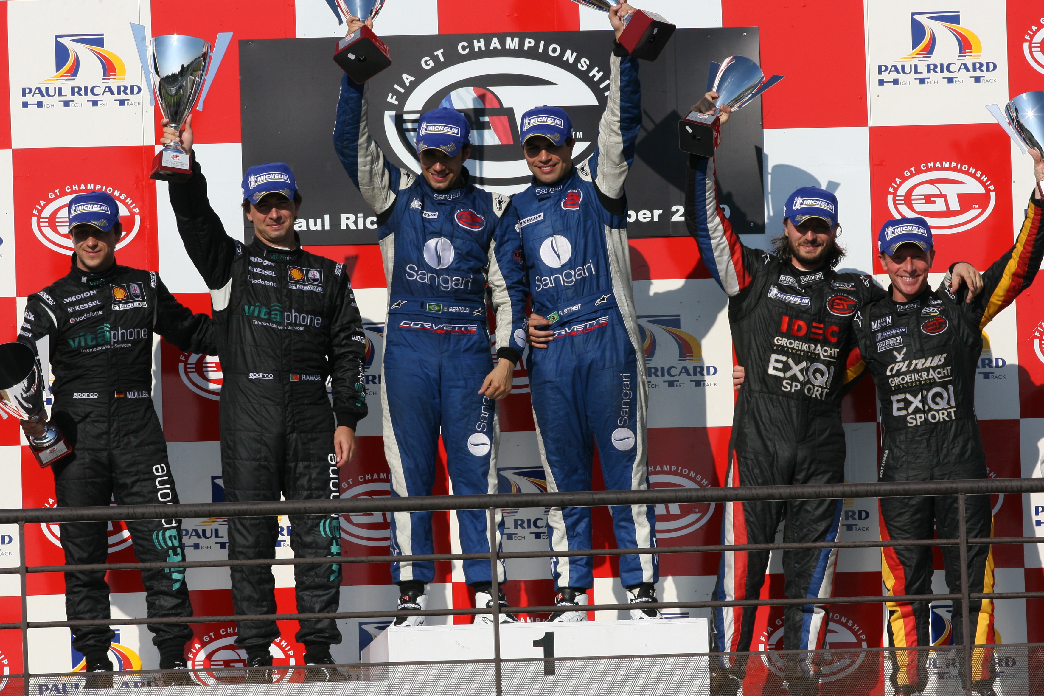 Podium FIA