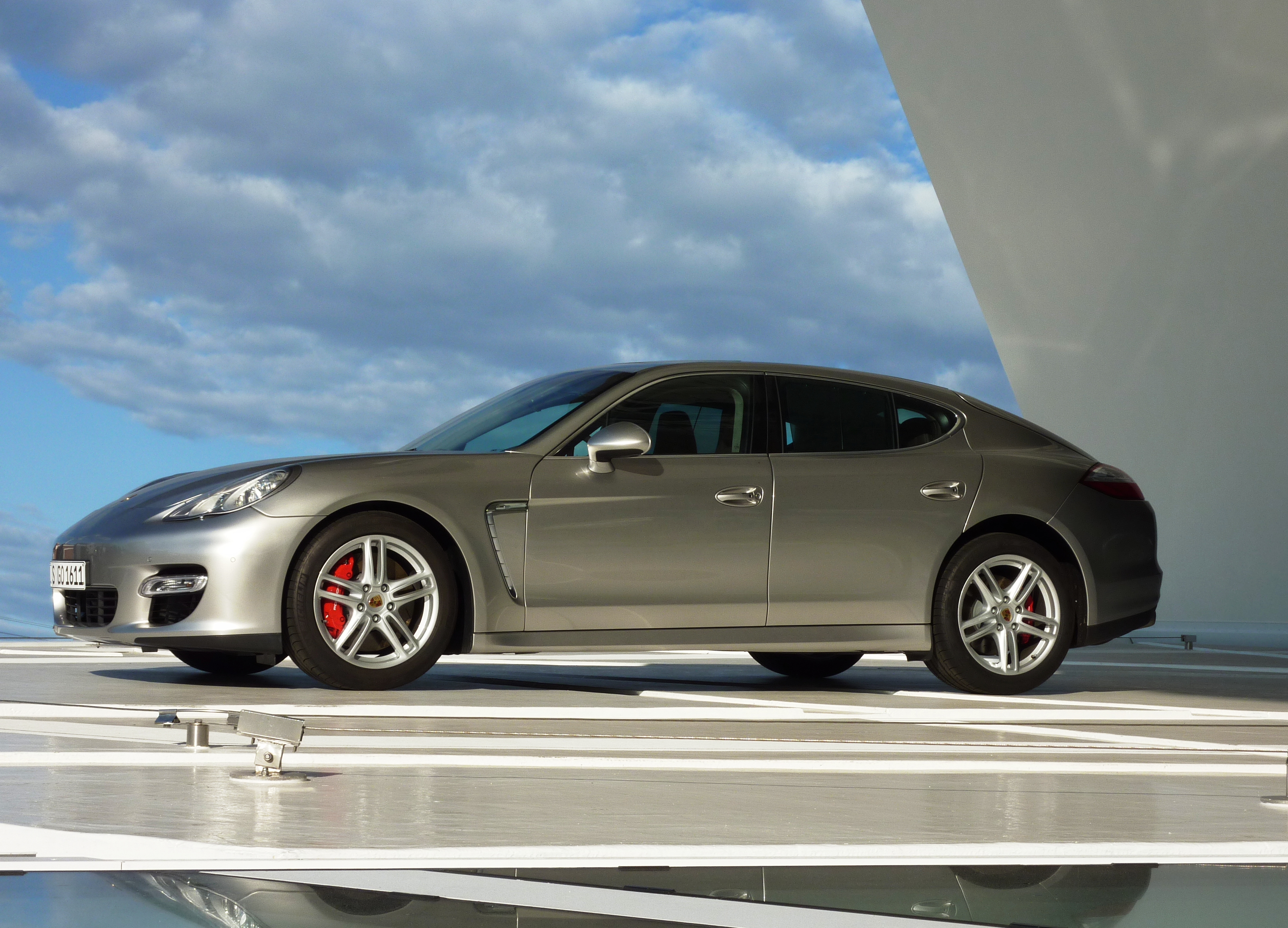 Porsche-Panamera at Porsche-Museum