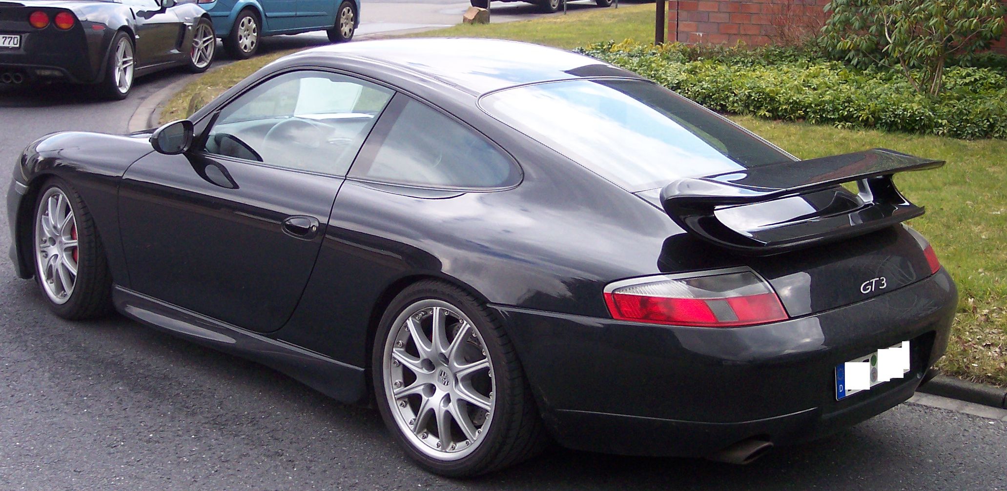 Porsche 996 GT3 1999 rear-left