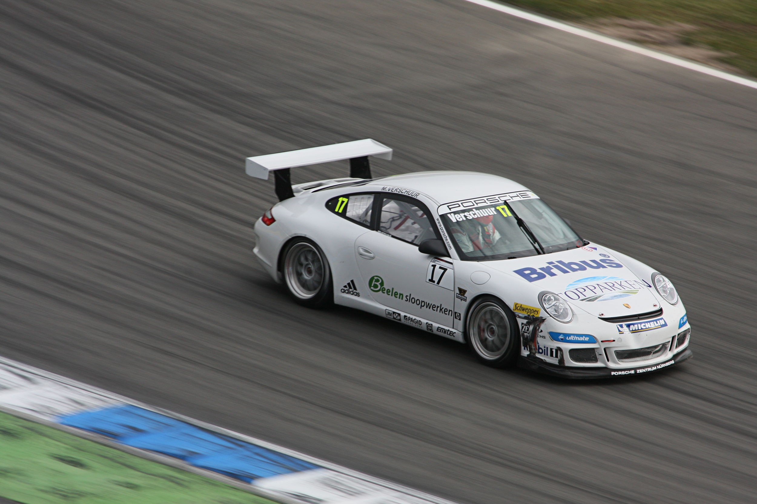 Porsche race car Verschuur amk