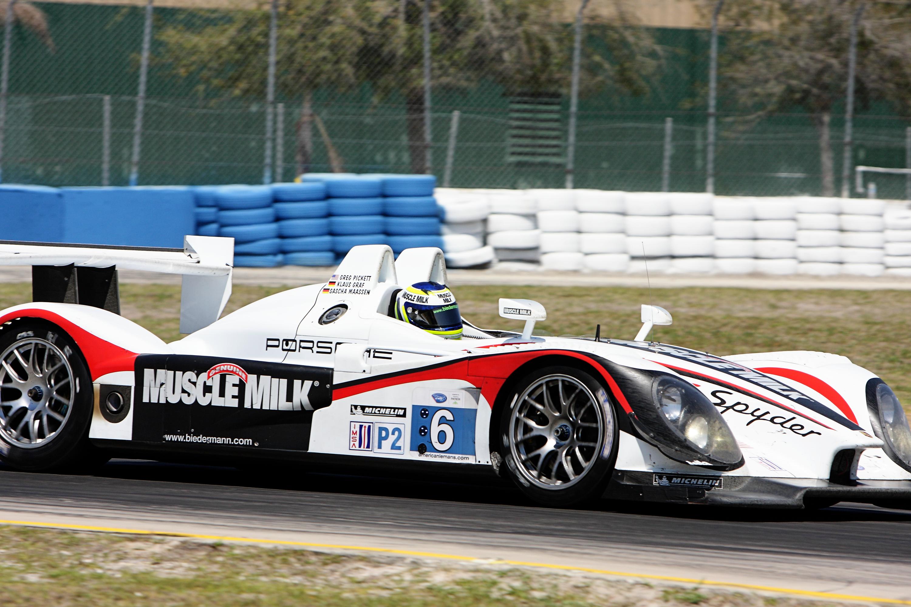 Porsche RS Spyder Evo Muscle Milk Team Cytosport