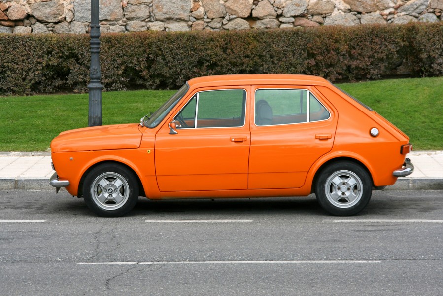 008 Fiat 127 MK1 in Avila, Spain