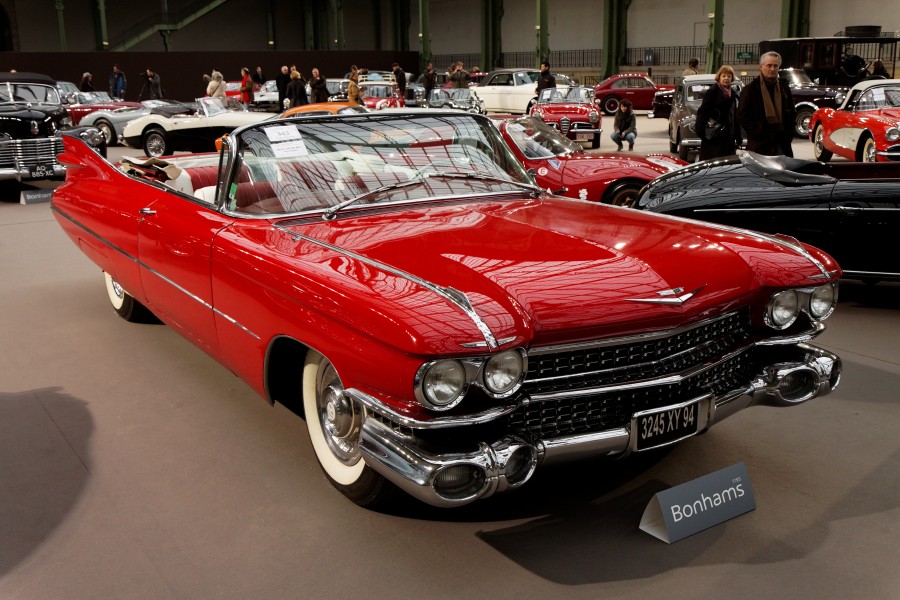 110 ans de l'automobile au Grand Palais - Cadillac Series 62 Coupe DeVille - 1959 - 004