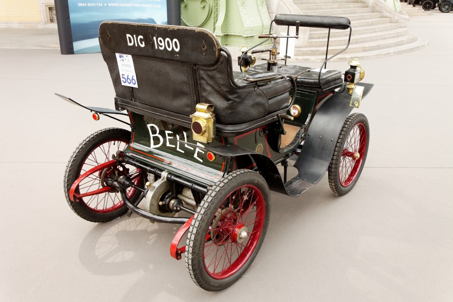 110 ans de l'automobile au Grand Palais - De Dion-Bouton Type E 3 ½ HP vis-à-vis - 1900 - 006