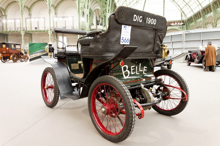 110 ans de l'automobile au Grand Palais - De Dion-Bouton Type E 3 ½ HP vis-à-vis - 1900 - 007
