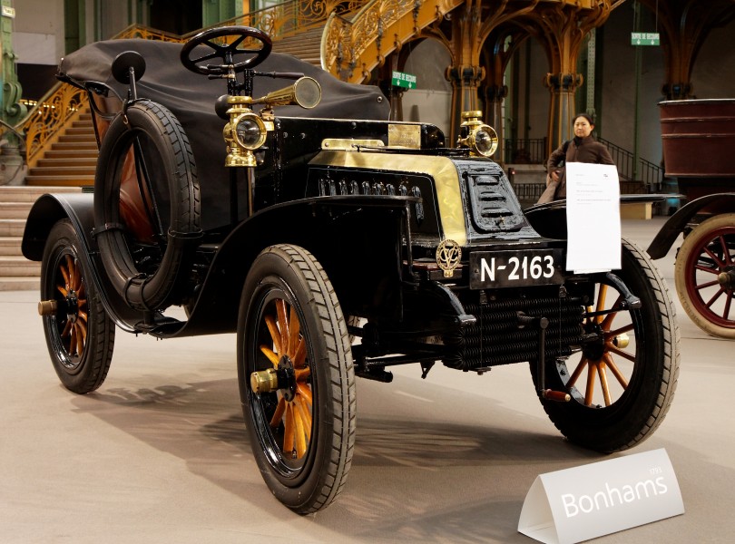 110 ans de l'automobile au Grand Palais - De Dion-Bouton Type Q 6 CV Populaire - 1903 - 001