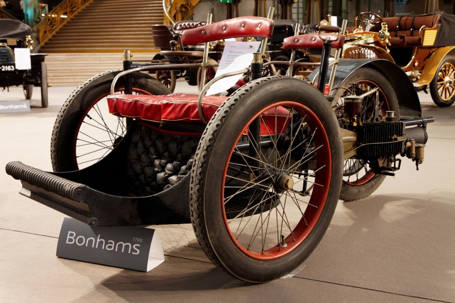 110 ans de l'automobile au Grand Palais - Tricycle Léon Bollée - 1896 - 001