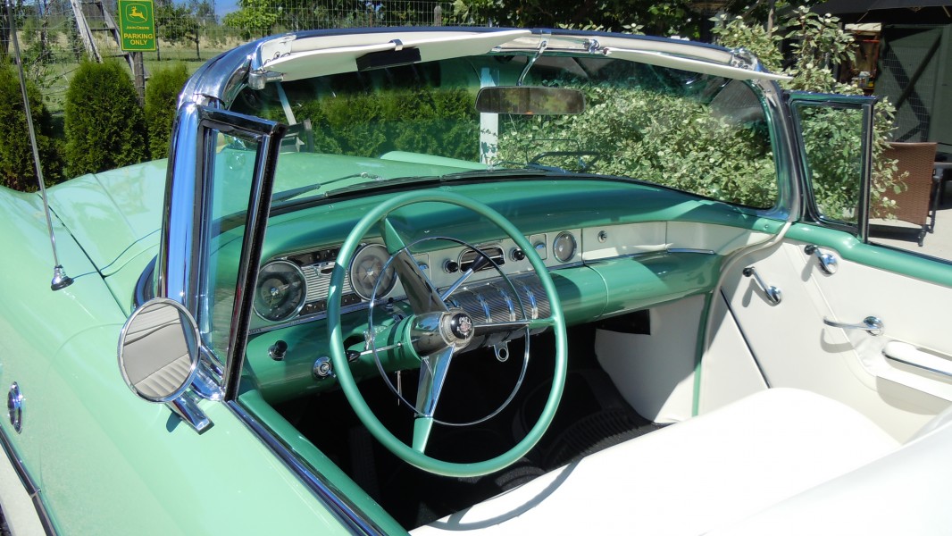 1955 Buick Special Convertible interior