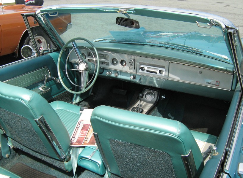 1964 Dodge Polara 500 conv interior