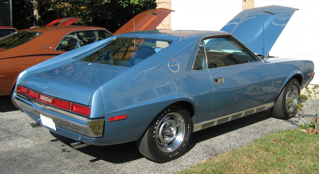 1970 AMX original blue Machine MD-side