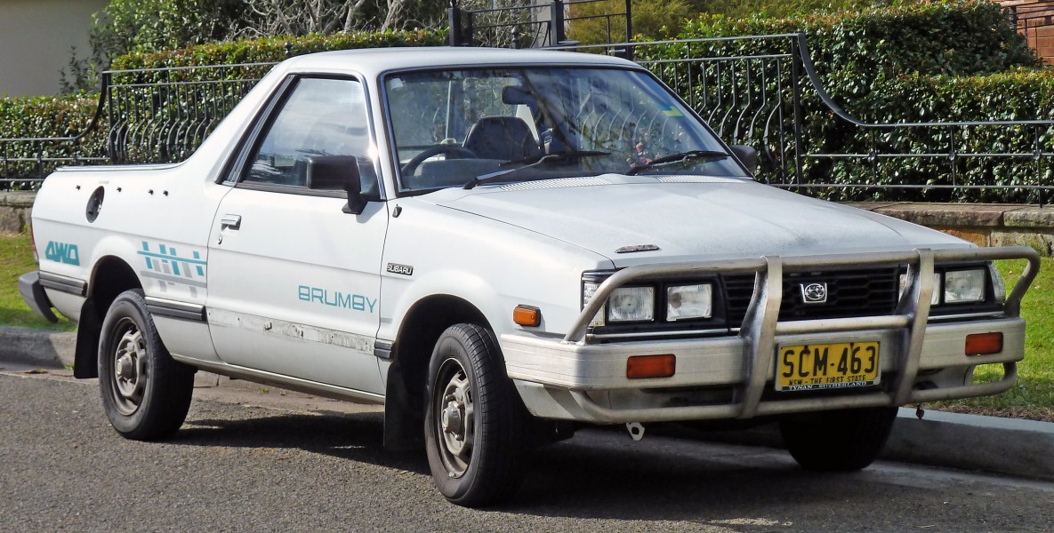 1989-1994 Subaru Brumby utility 01