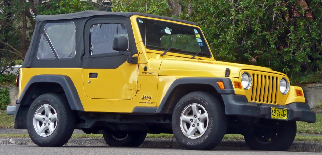 2002-2003 Jeep Wrangler (TJ) Sport softtop 01