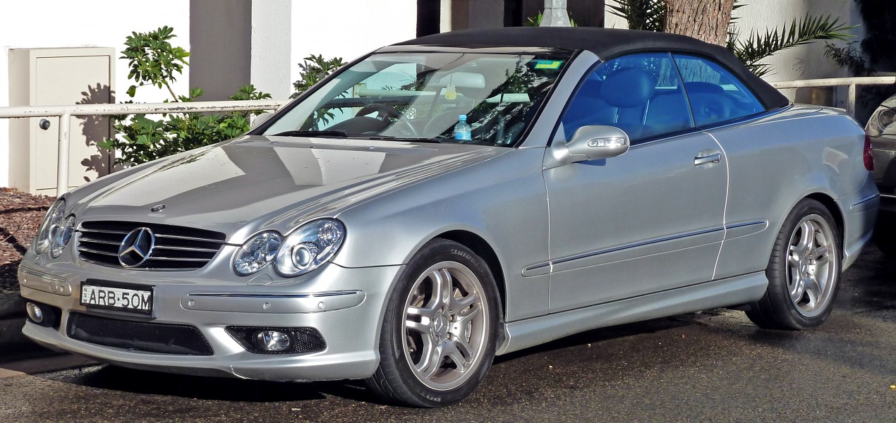 2003-2006 Mercedes-Benz CLK 55 AMG (A209) cabriolet 01