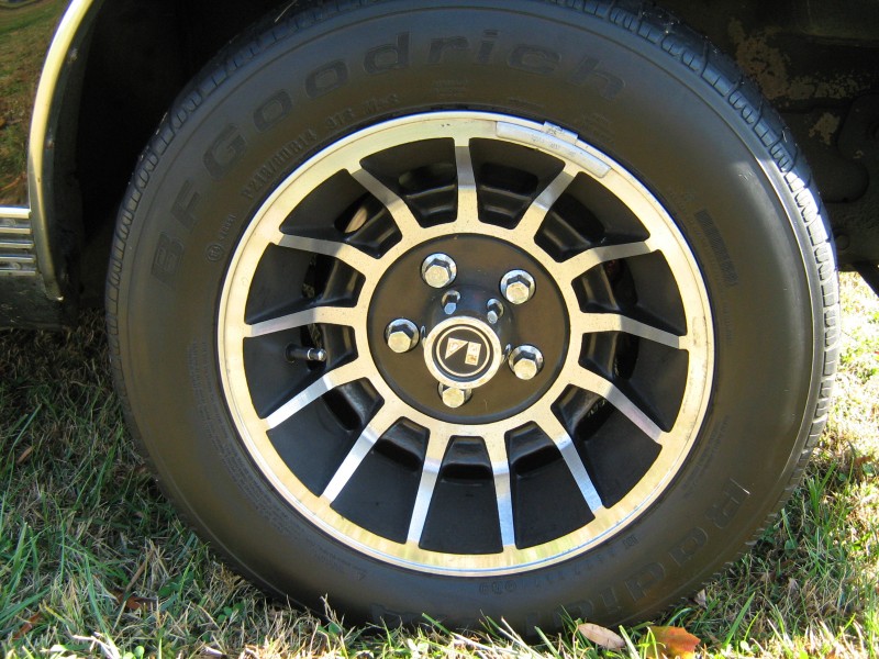 'AMC Turbocast II' wheels 14x7 inch