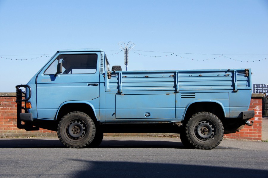 A VW T3 4WD Flatbed