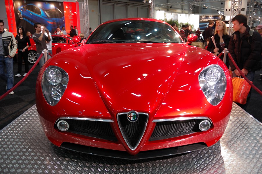 Alfa Romeo 8C Competizione (front) - 001 - Flickr - Cha già José