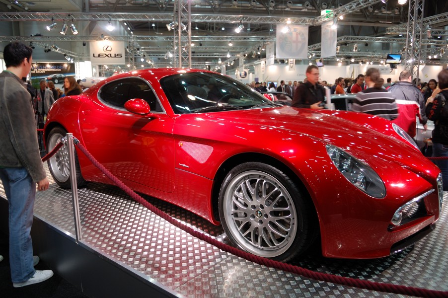 Alfa Romeo 8C Competizione (front) - 002 - Flickr - Cha già José