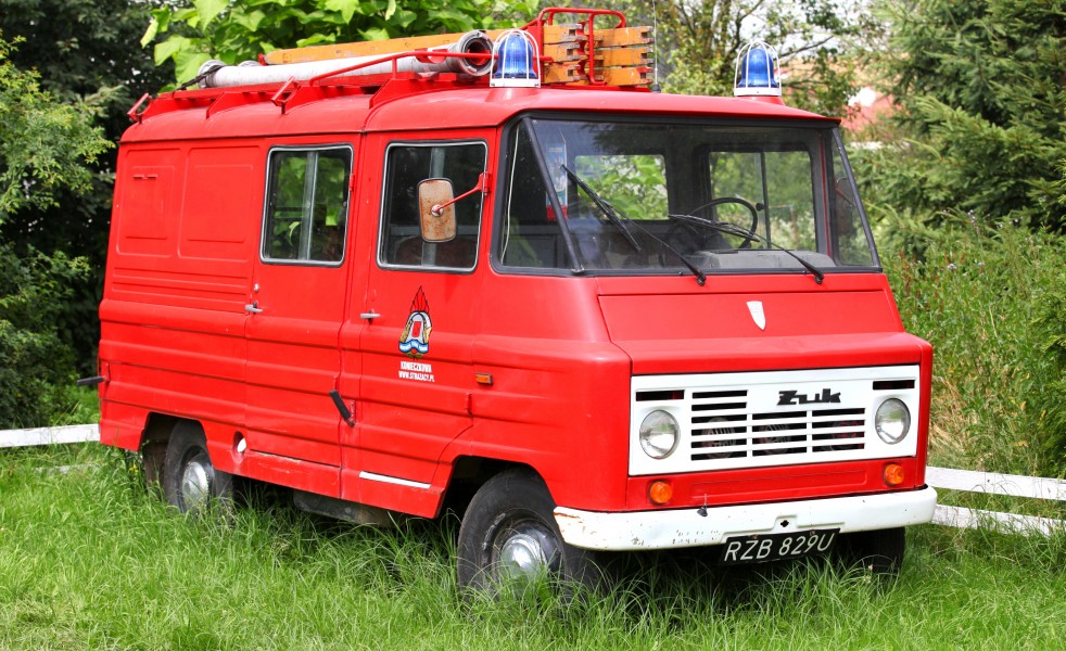 an old Polish van, July 2013