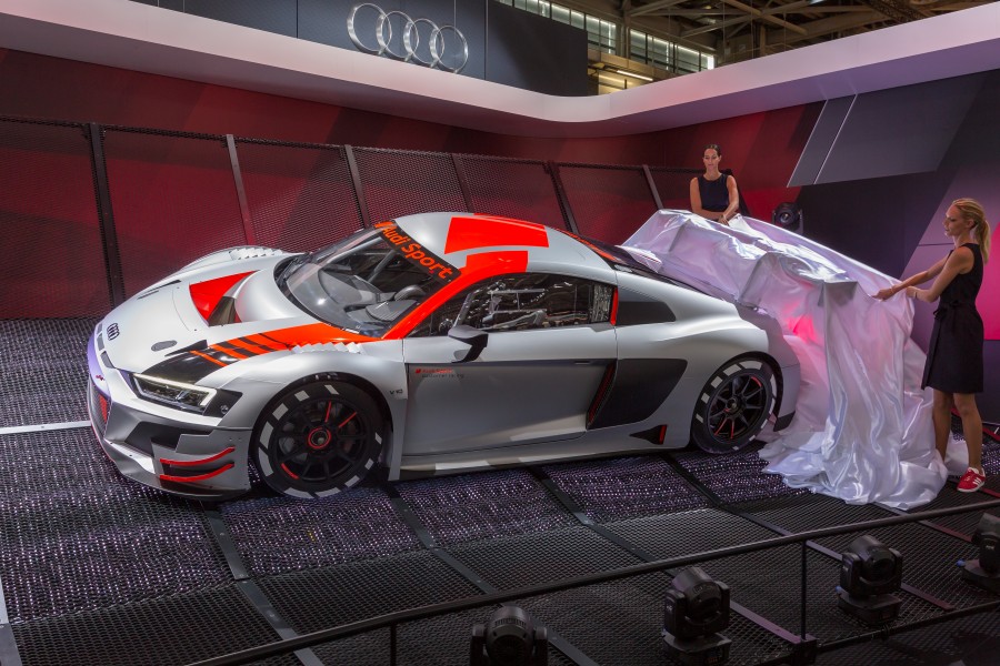 Audi R8 LMS GT3, Paris Motor Show 2018, Paris (1Y7A1172)