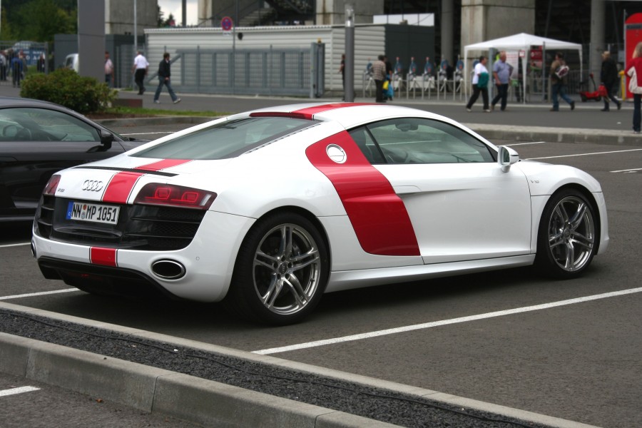 Audi R8 V10, Bj. 2011, Heck (2011-08-13 Sp)