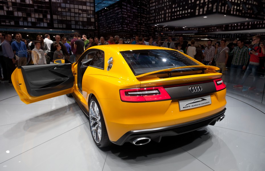 Audi Sport quattro concept Heck links