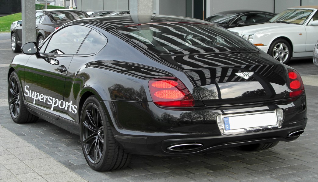 Bentley Continental GT Supersports rear 20100425