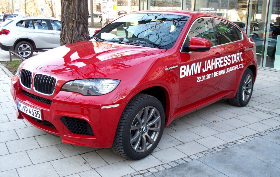 BMW X6 M in Munich