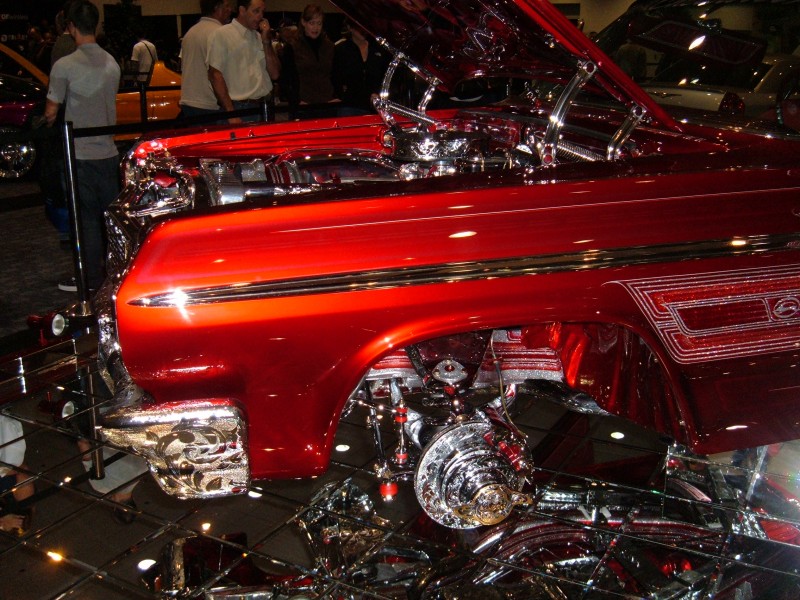 Cherry 64 lowrider at 2009 SF Int'l Auto Show 1