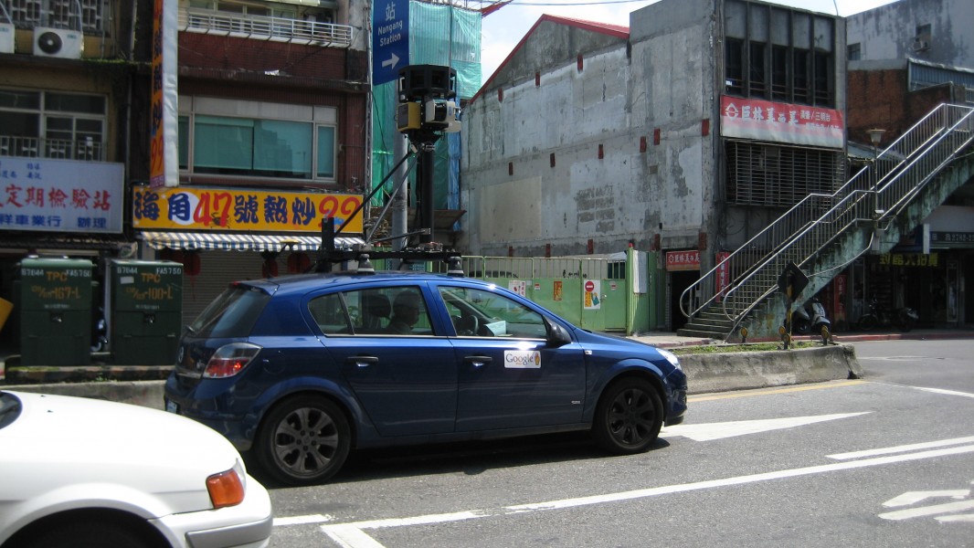 Google Street View Car in Taipei