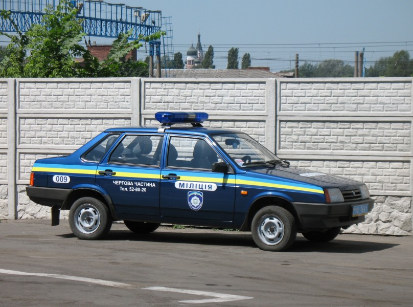 Kharkov Milicia VAZ 2109