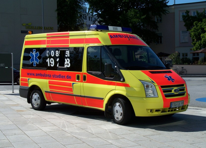 Krankentransportwagen in Passau