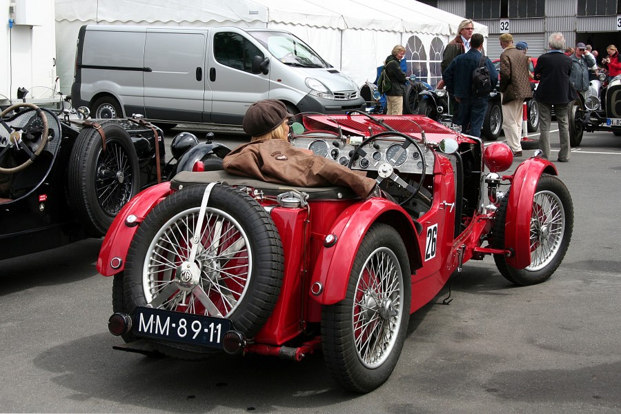 MG F2, 1266 cm³, Bj. 1932, Heck 2 (2008-06-28)