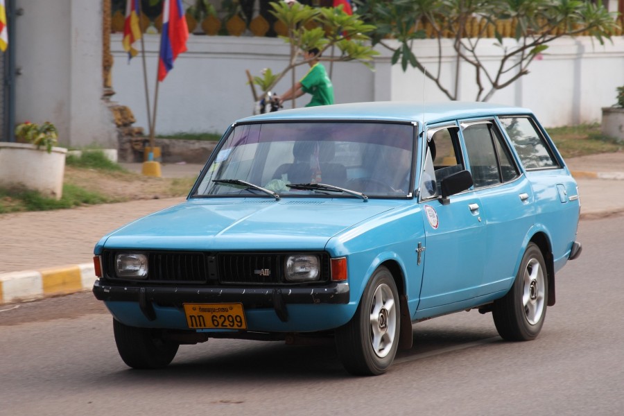 Mitsubishi Colt Galant wagon in Vientiane Laos