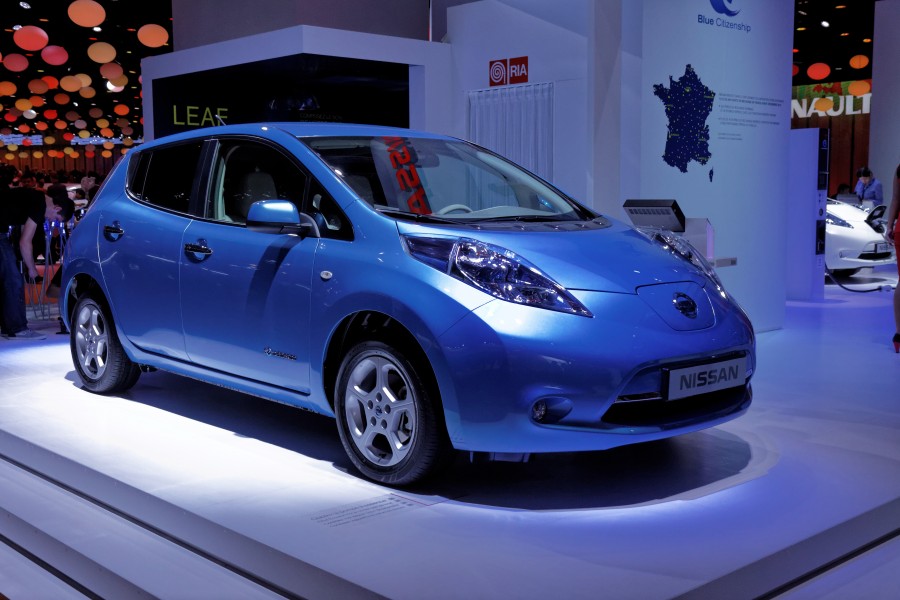 Nissan Leaf - Mondial de l'Automobile de Paris 2012 - 005