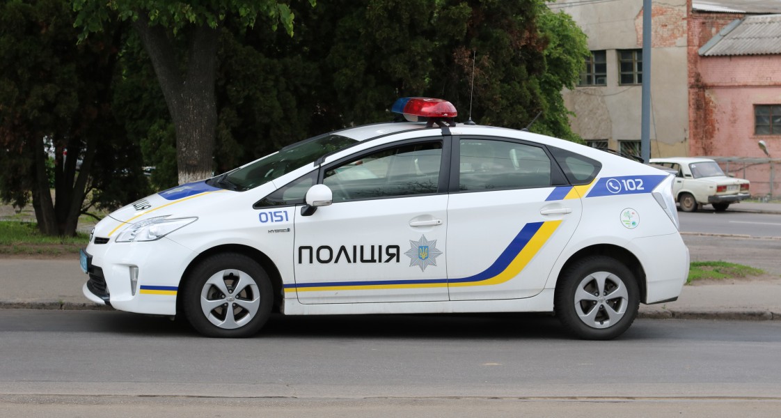 Police car Vinnytsia 2016 G1