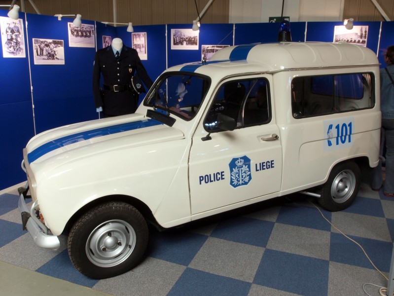 Renault police car, Police Liege pic2